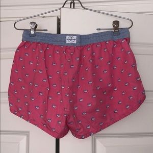 Southern Tide sizeM pink pajama shorts